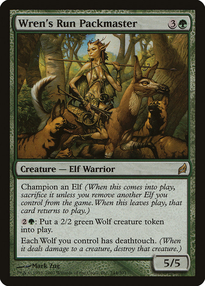 Wren's Run Packmaster [Lorwyn] - Magic: The Gathering - Card Brawlers | Quebec | Canada |