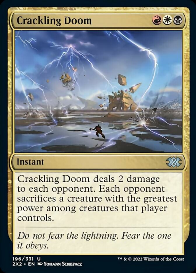 Crackling Doom [Double Masters 2022] - Magic: The Gathering - Card Brawlers | Quebec | Canada |
