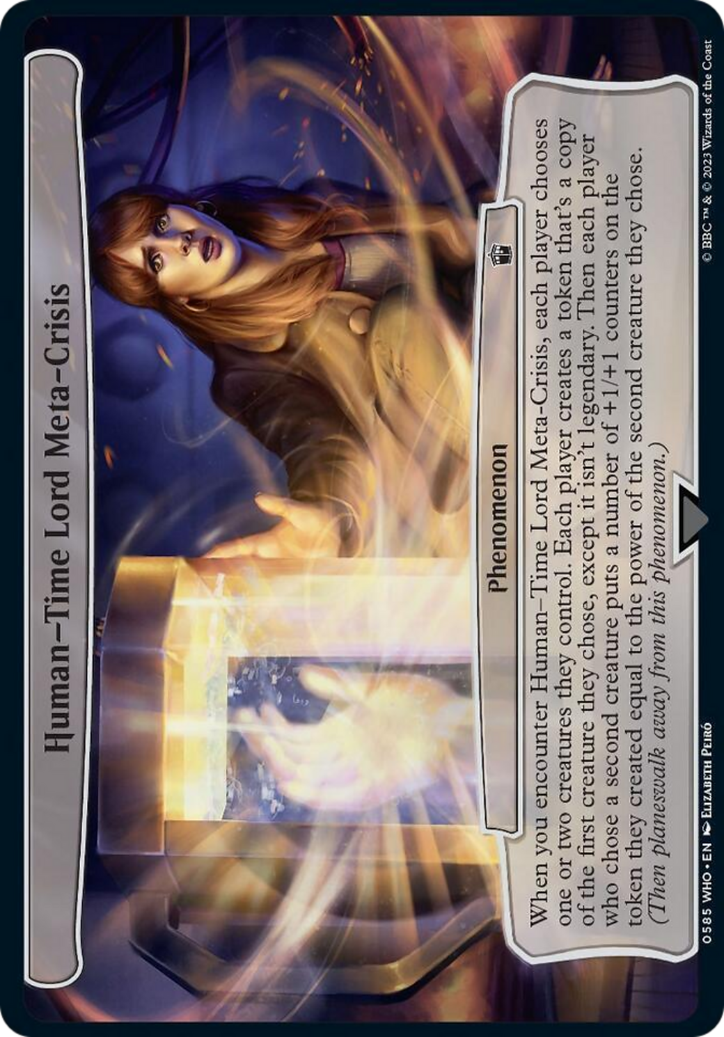 Human-Time Lord Meta-Crisis [Doctor Who] - Magic: The Gathering - Card Brawlers | Quebec | Canada |