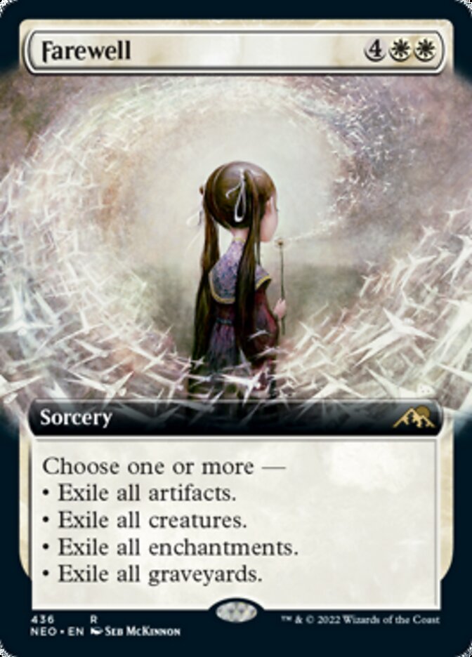 Farewell (Extended Art) [Kamigawa: Neon Dynasty] - Magic: The Gathering - Card Brawlers | Quebec | Canada |
