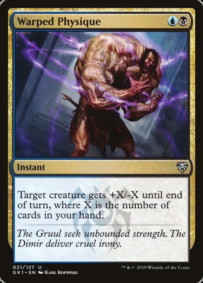 Warped Physique [Guilds of Ravnica Guild Kit] - Magic: The Gathering - Card Brawlers | Quebec | Canada |
