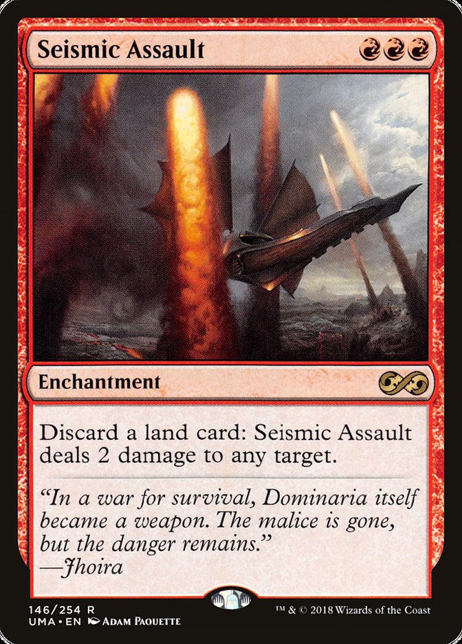 Seismic Assault [Ultimate Masters] - Magic: The Gathering - Card Brawlers | Quebec | Canada |
