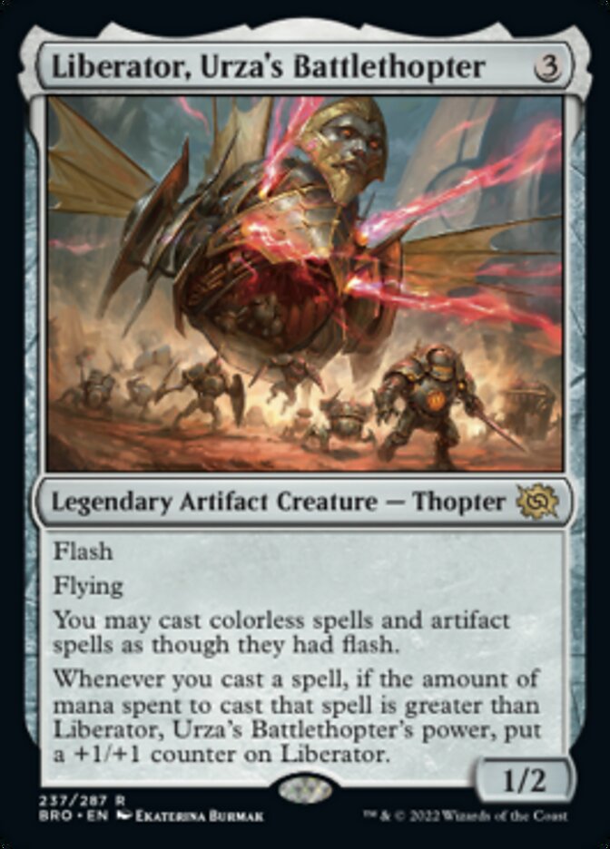 Liberator, Urza's Battlethopter [The Brothers' War] - Magic: The Gathering - Card Brawlers | Quebec | Canada |