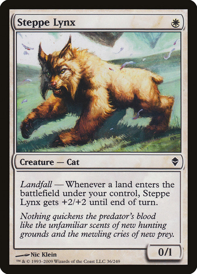 Steppe Lynx [Zendikar] - Magic: The Gathering - Card Brawlers | Quebec | Canada |