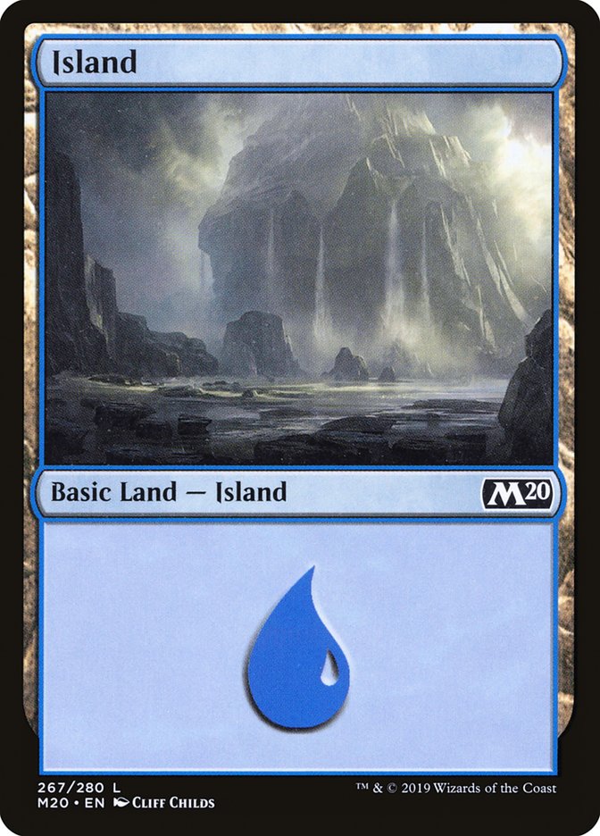 Island (267) [Core Set 2020] - Magic: The Gathering - Card Brawlers | Quebec | Canada |