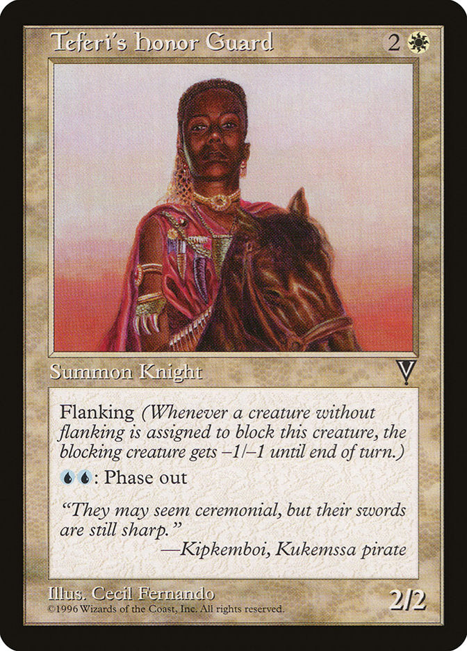 Teferi's Honor Guard [Visions] - Magic: The Gathering - Card Brawlers | Quebec | Canada |
