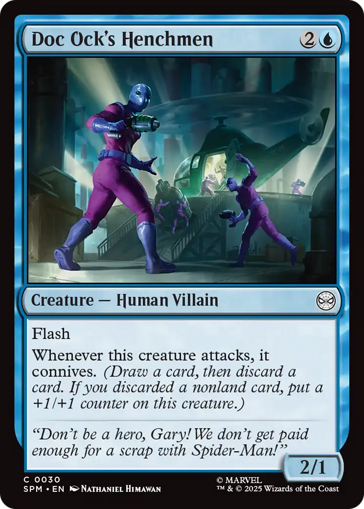 Doc Ock's Henchmen [Marvel's Spider-Man] - Magic: The Gathering - Card Brawlers | Quebec | Canada |