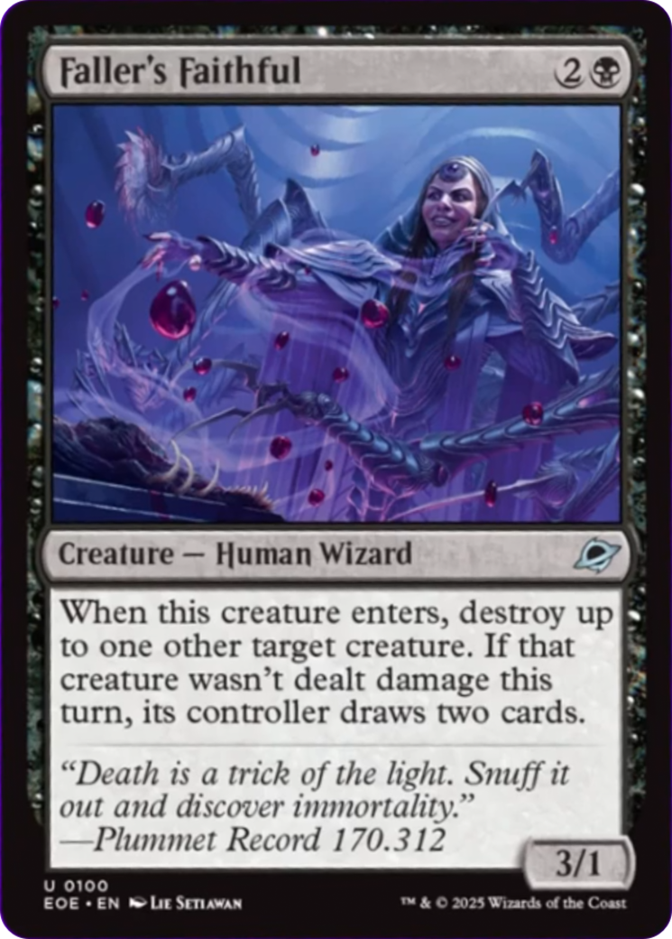 Faller's Faithful [Edge of Eternities] - Magic: The Gathering - Card Brawlers | Quebec | Canada |