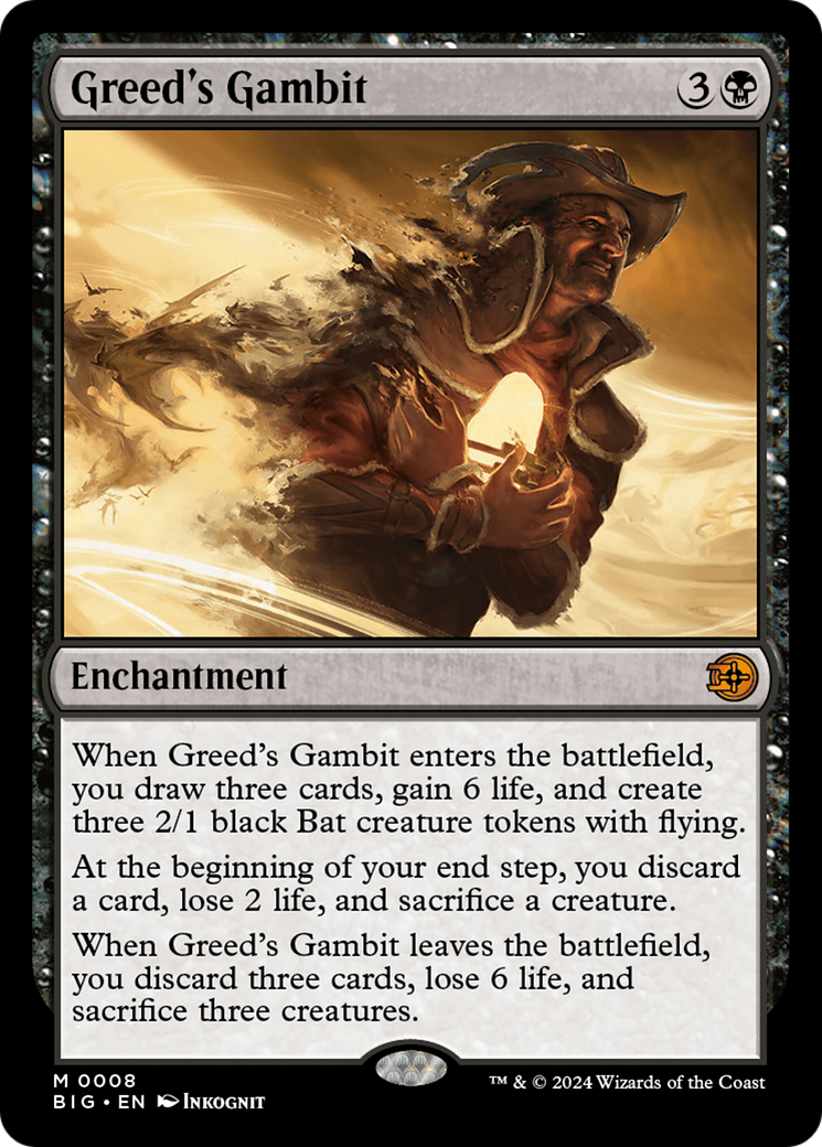 Greed's Gambit [Outlaws of Thunder Junction: The Big Score] - Magic: The Gathering - Card Brawlers | Quebec | Canada |