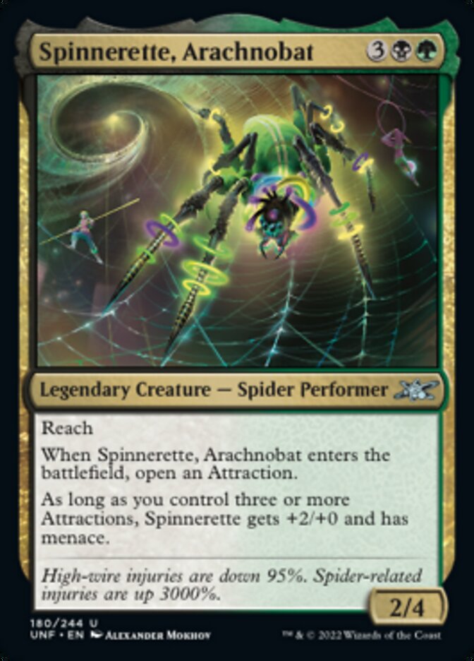Spinnerette, Arachnobat [Unfinity] - Magic: The Gathering - Card Brawlers | Quebec | Canada |
