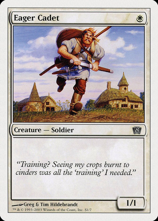 Eager Cadet [Eighth Edition] - Card Brawlers