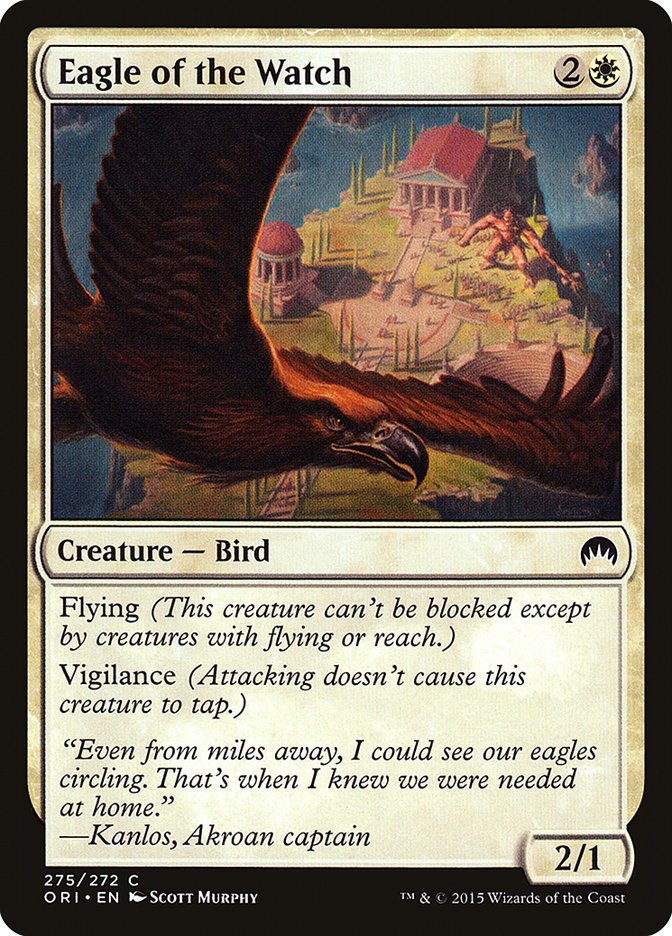Eagle of the Watch [Magic Origins] - Card Brawlers