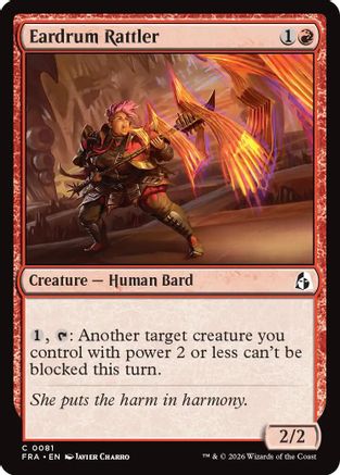 Eardrum Rattler (FRA-081) - Reality Fracture - Card Brawlers