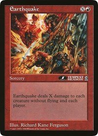Earthquake (Oversized) [Oversize Cards] - Card Brawlers