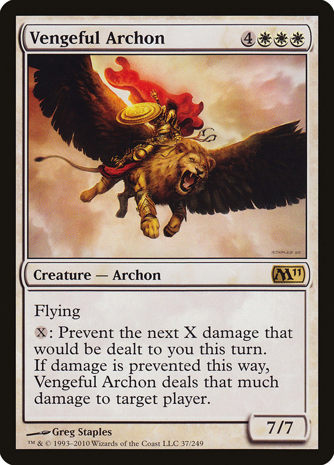 Vengeful Archon [Magic 2011] - Magic: The Gathering - Card Brawlers | Quebec | Canada |