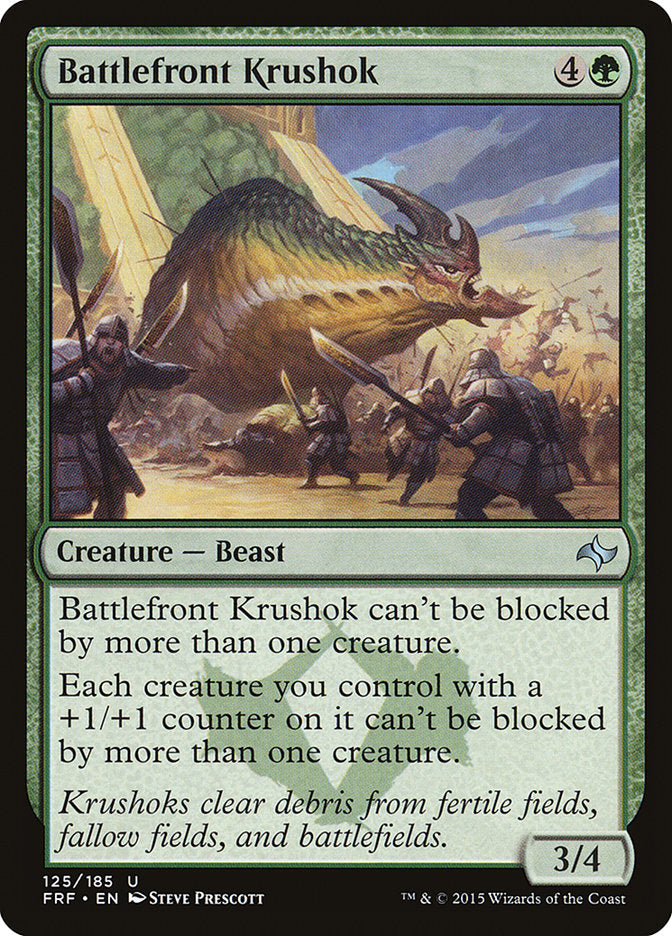 Battlefront Krushok [Fate Reforged] - Magic: The Gathering - Card Brawlers | Quebec | Canada |