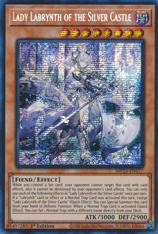 Dame Labrynthe du Château d'Argent [MP23-EN177] Prismatic Secret Rare 