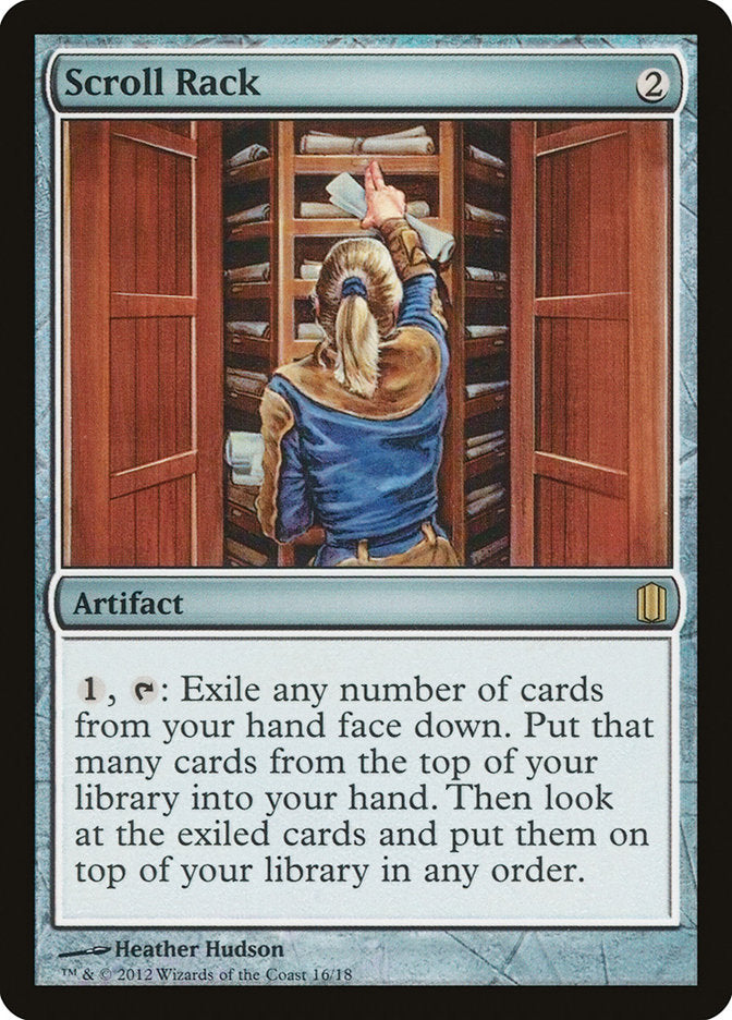 Scroll Rack [Commander's Arsenal] - Magic: The Gathering - Card Brawlers | Quebec | Canada |