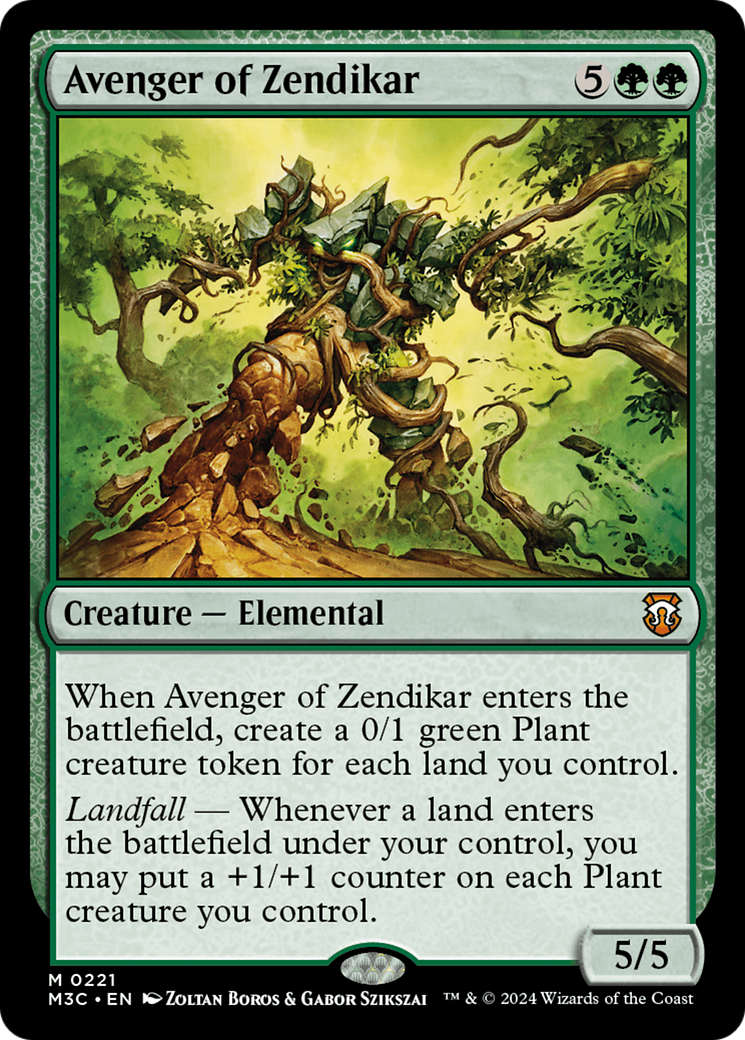 Avenger of Zendikar (Ripple Foil) [Modern Horizons 3 Commander] - Magic: The Gathering - Card Brawlers | Quebec | Canada |