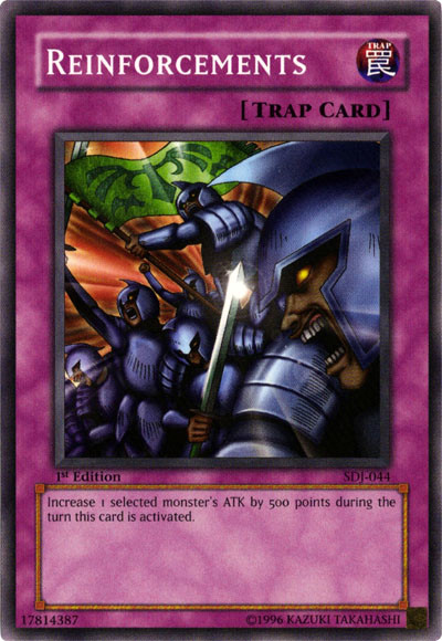 Reinforcements [SDJ-044] Common - Yu-Gi-Oh! - Card Brawlers | Quebec | Canada |