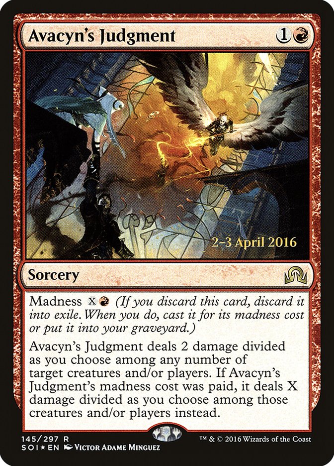 Avacyn's Judgment [Shadows over Innistrad Prerelease Promos] - Magic: The Gathering - Card Brawlers | Quebec | Canada |