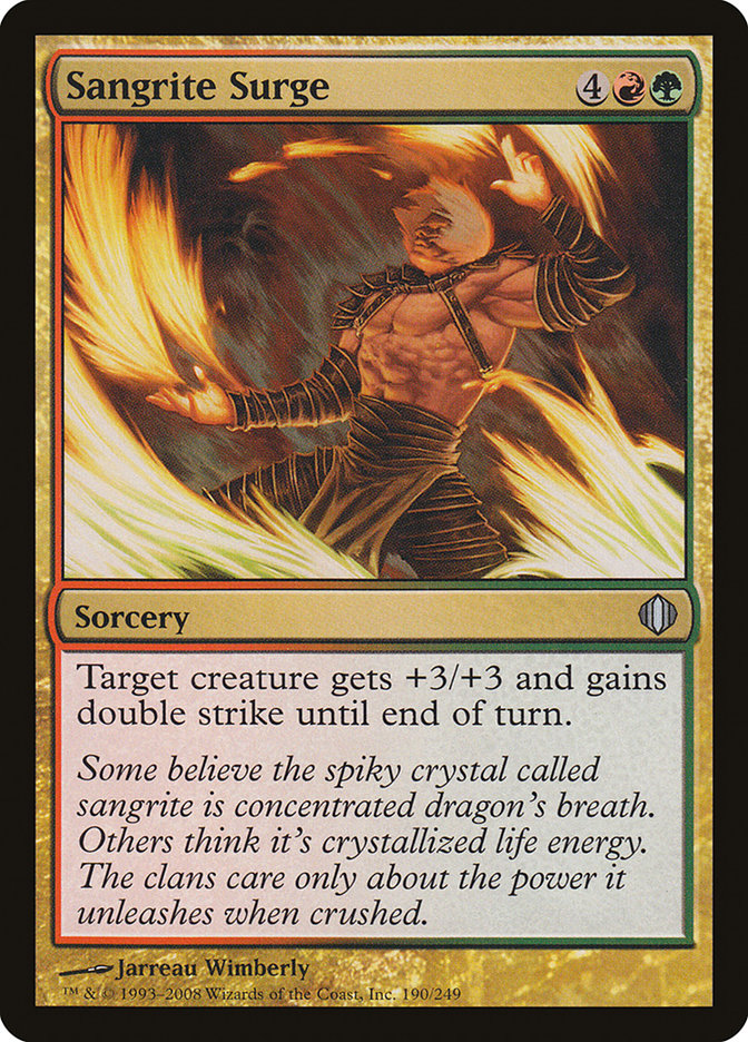 Sangrite Surge [Shards of Alara] - Magic: The Gathering - Card Brawlers | Quebec | Canada |
