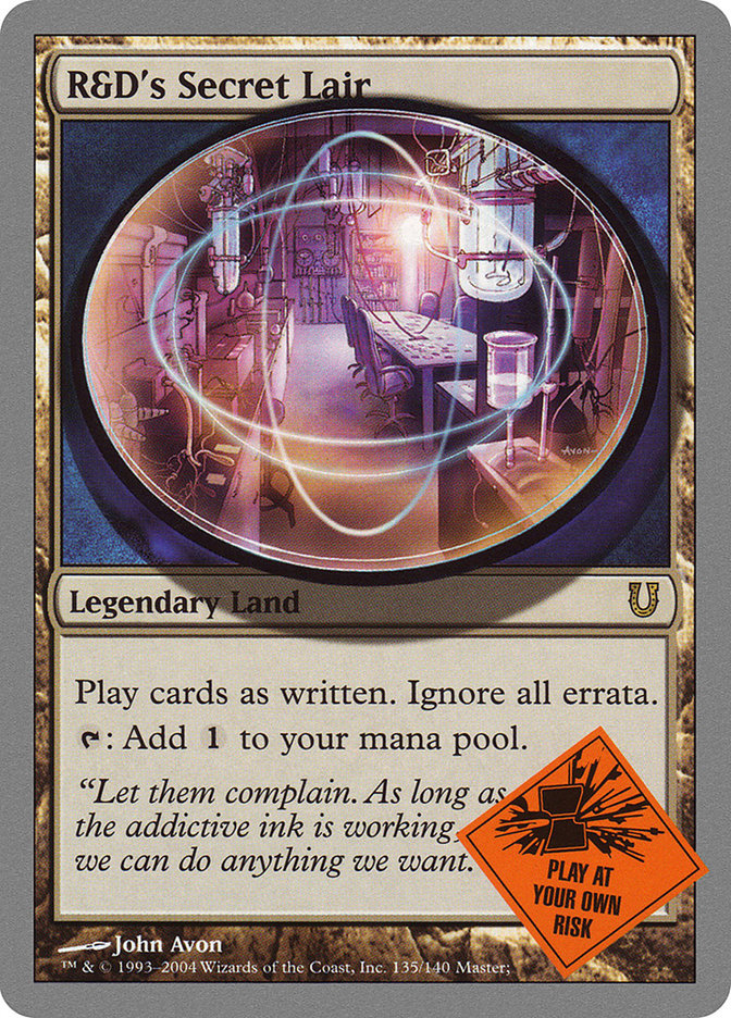 R&D's Secret Lair [Unhinged] - Magic: The Gathering - Card Brawlers | Quebec | Canada |
