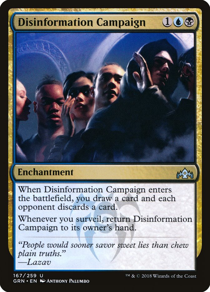Disinformation Campaign [Guilds of Ravnica] - Magic: The Gathering - Card Brawlers | Quebec | Canada |