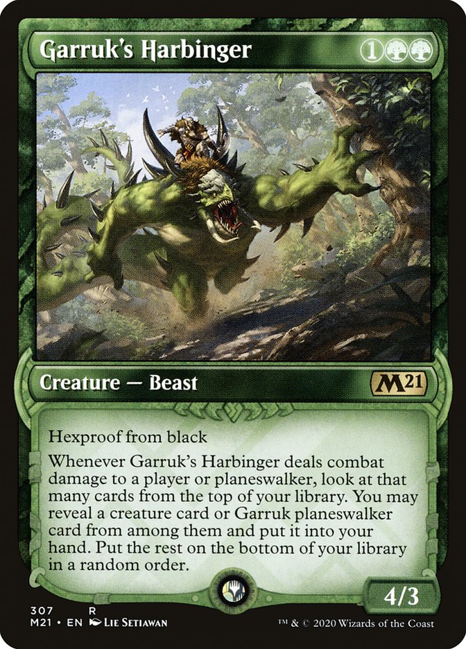 Garruk's Harbinger (Showcase) [Core Set 2021] - Magic: The Gathering - Card Brawlers | Quebec | Canada |