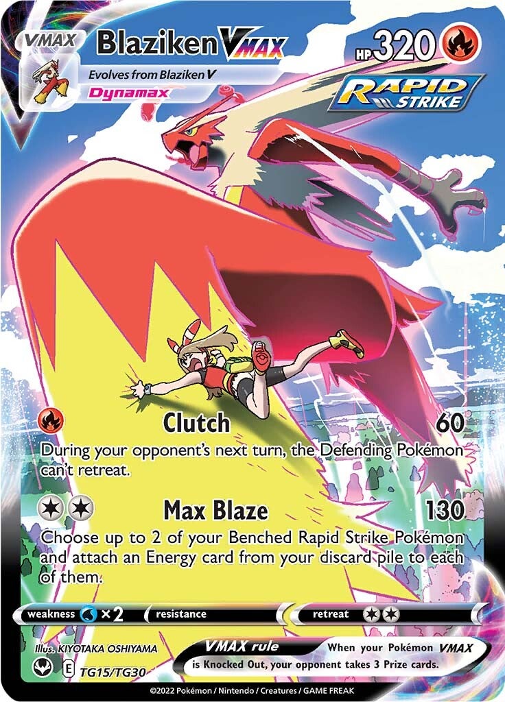 Blaziken VMAX (TG15/TG30) [Sword & Shield: Silver Tempest] - Pokémon - Card Brawlers | Quebec | Canada |