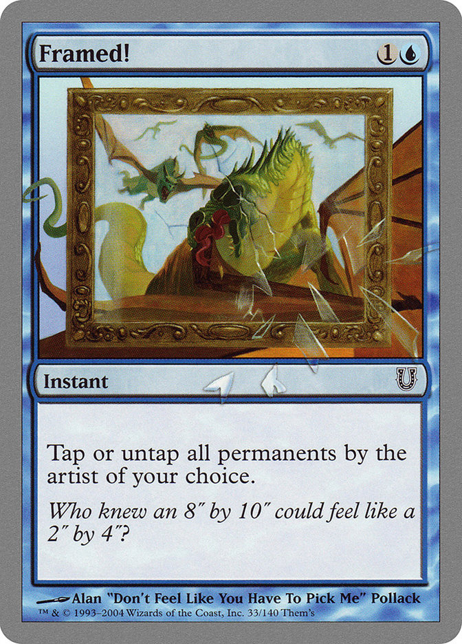 Framed! [Unhinged] - Magic: The Gathering - Card Brawlers | Quebec | Canada |