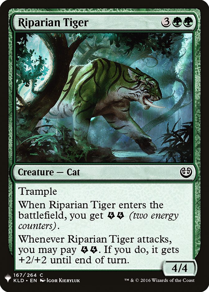 Riparian Tiger [Mystery Booster] - Magic: The Gathering - Card Brawlers | Quebec | Canada |