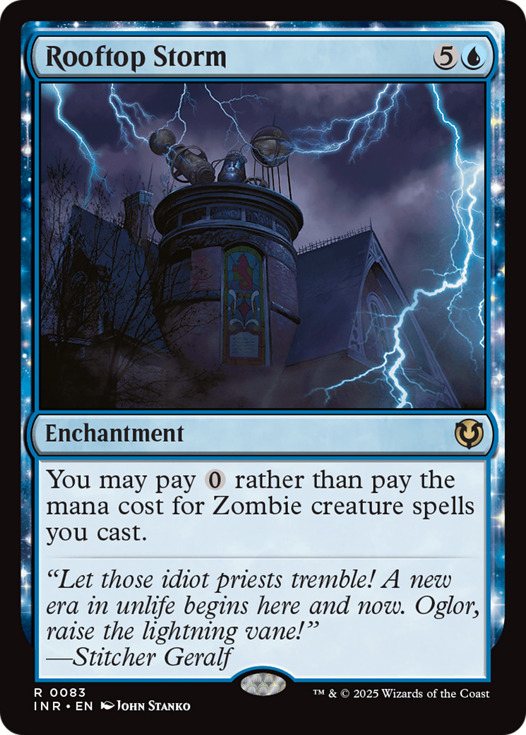 Rooftop Storm [Innistrad Remastered] - Magic: The Gathering - Card Brawlers | Quebec | Canada |