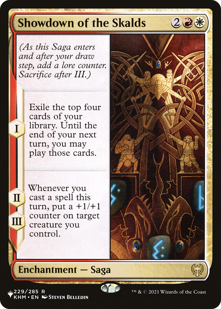 Showdown of the Skalds [The List] - Magic: The Gathering - Card Brawlers | Quebec | Canada |