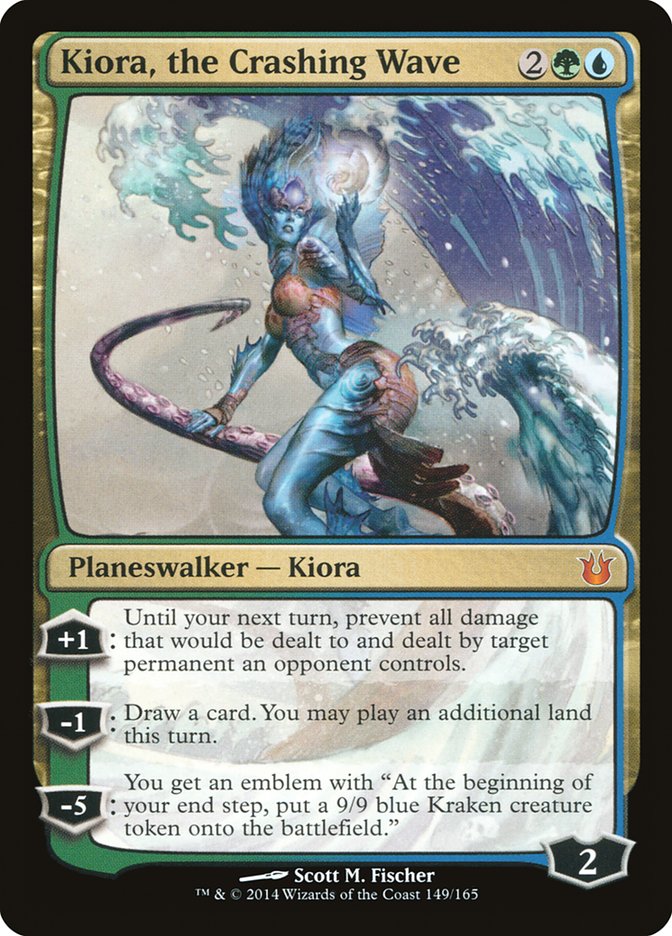 Kiora, the Crashing Wave [Born of the Gods] - Magic: The Gathering - Card Brawlers | Quebec | Canada |