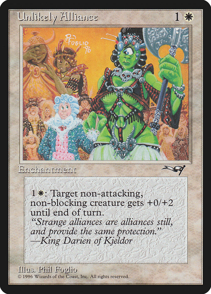 Unlikely Alliance [Alliances] - Magic: The Gathering - Card Brawlers | Quebec | Canada |