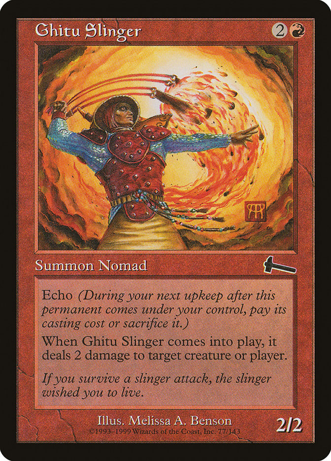 Ghitu Slinger [Urza's Legacy] - Magic: The Gathering - Card Brawlers | Quebec | Canada |