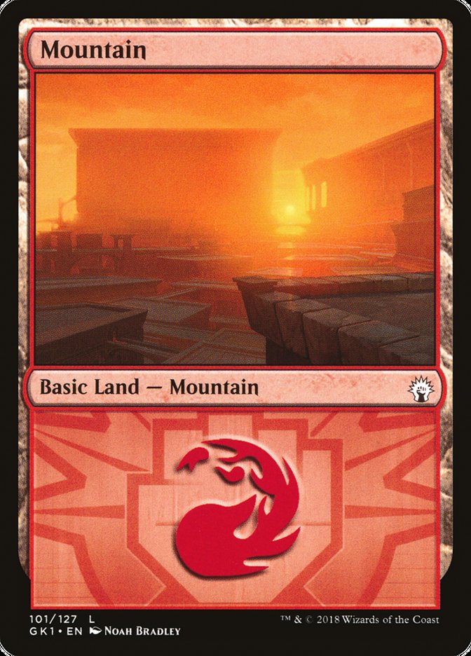 Mountain (101) [Guilds of Ravnica Guild Kit] - Magic: The Gathering - Card Brawlers | Quebec | Canada |