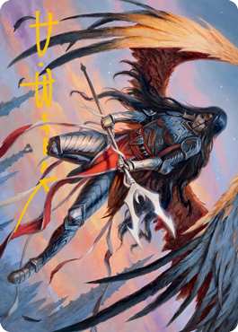 Liesa, Forgotten Archangel Art Card (Gold-Stamped Signature) [Innistrad: Midnight Hunt Art Series] - Magic: The Gathering - Card Brawlers | Quebec | Canada |