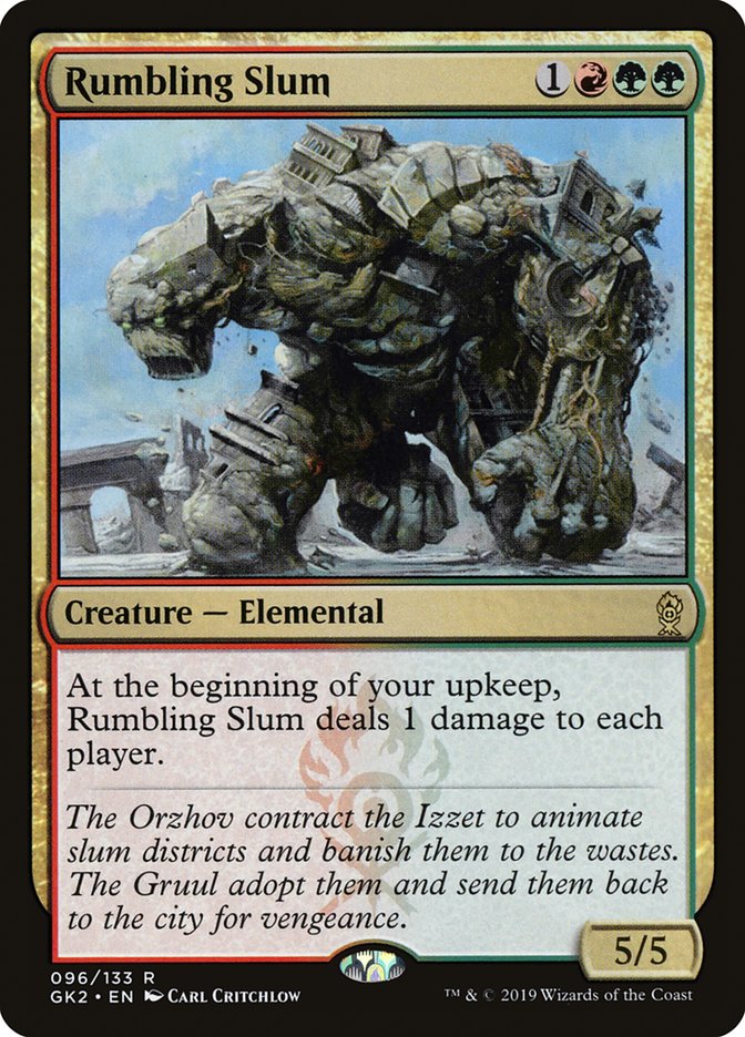Rumbling Slum [Ravnica Allegiance Guild Kit] - Magic: The Gathering - Card Brawlers | Quebec | Canada |