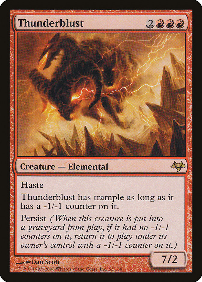 Thunderblust [Eventide] - Magic: The Gathering - Card Brawlers | Quebec | Canada |