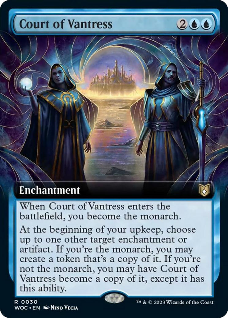 Court of Vantress (Extended Art) [Wilds of Eldraine Commander] - Magic: The Gathering - Card Brawlers | Quebec | Canada |