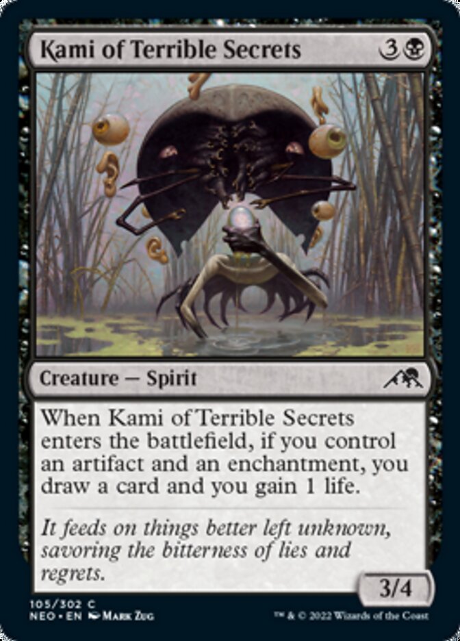 Kami of Terrible Secrets [Kamigawa: Neon Dynasty] - Magic: The Gathering - Card Brawlers | Quebec | Canada |