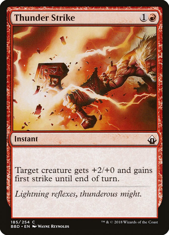 Thunder Strike [Battlebond] - Magic: The Gathering - Card Brawlers | Quebec | Canada |