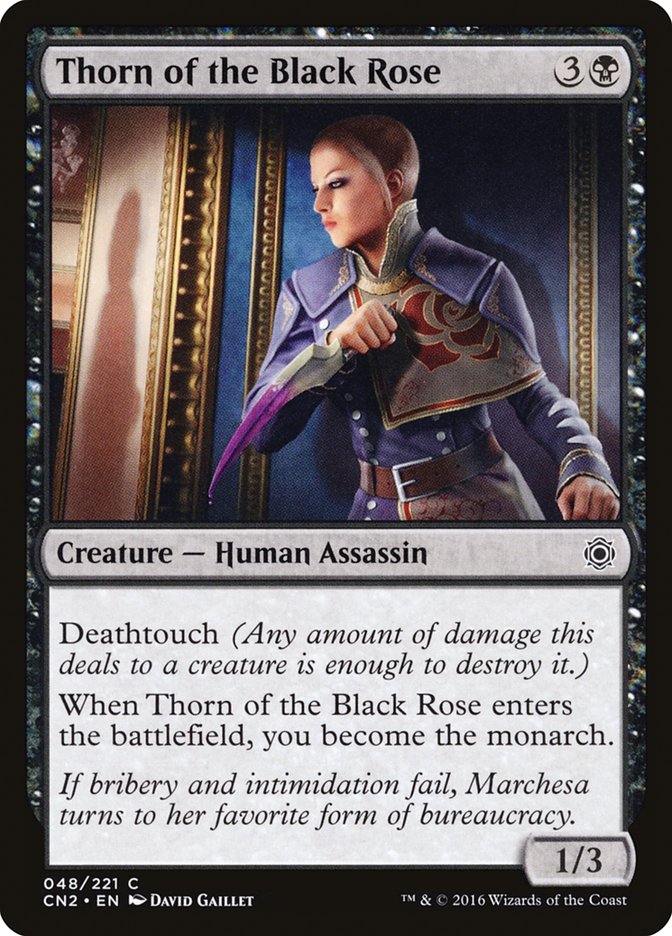 Thorn of the Black Rose [Conspiracy: Take the Crown] - Magic: The Gathering - Card Brawlers | Quebec | Canada |