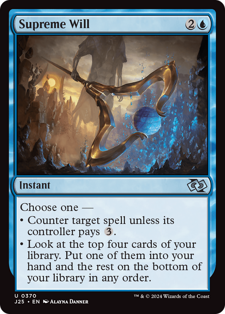 Supreme Will [Foundations Jumpstart] - Magic: The Gathering - Card Brawlers | Quebec | Canada |