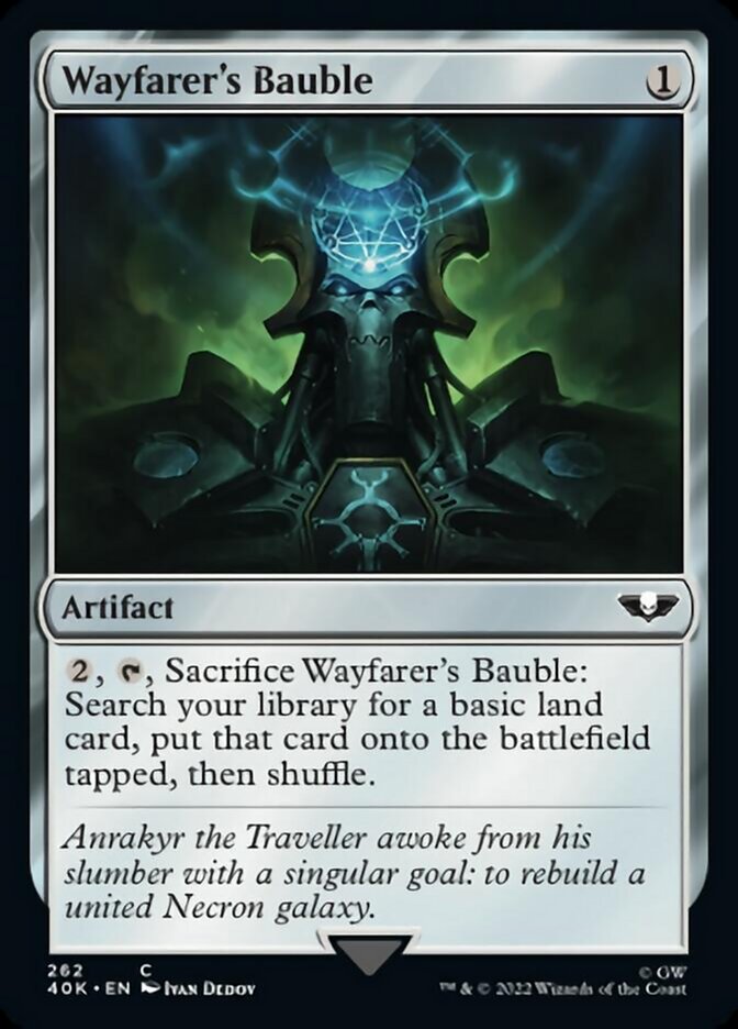 Wayfarer's Bauble (262) (Surge Foil) [Warhammer 40,000] - Magic: The Gathering - Card Brawlers | Quebec | Canada |