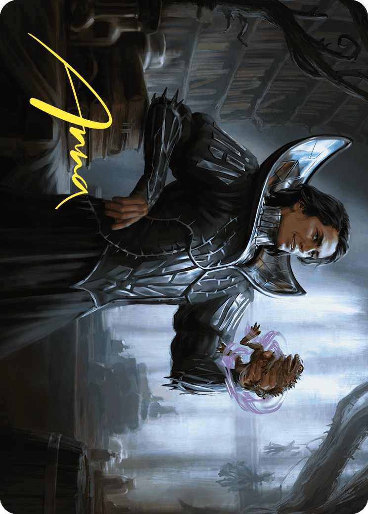 Spiteful Hexmage Art Card (Gold-Stamped Signature) [Wilds of Eldraine Art Series] - Magic: The Gathering - Card Brawlers | Quebec | Canada |