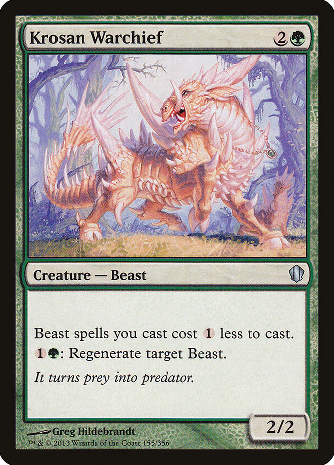 Krosan Warchief [Commander 2013] - Magic: The Gathering - Card Brawlers | Quebec | Canada |