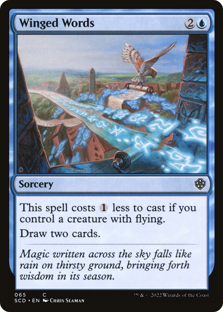 Winged Words [Starter Commander Decks] - Magic: The Gathering - Card Brawlers | Quebec | Canada |